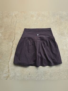 Lululemon Chocolate Brown Align High-Rise Skirt Skort 4